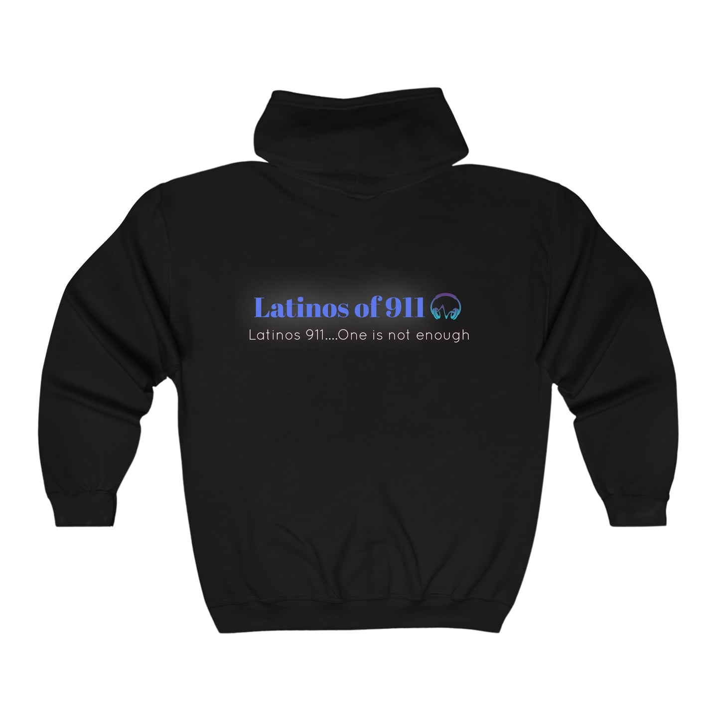 Latinos of 911 Heavy Blend™ Full Zip Hooded Sweatshirt